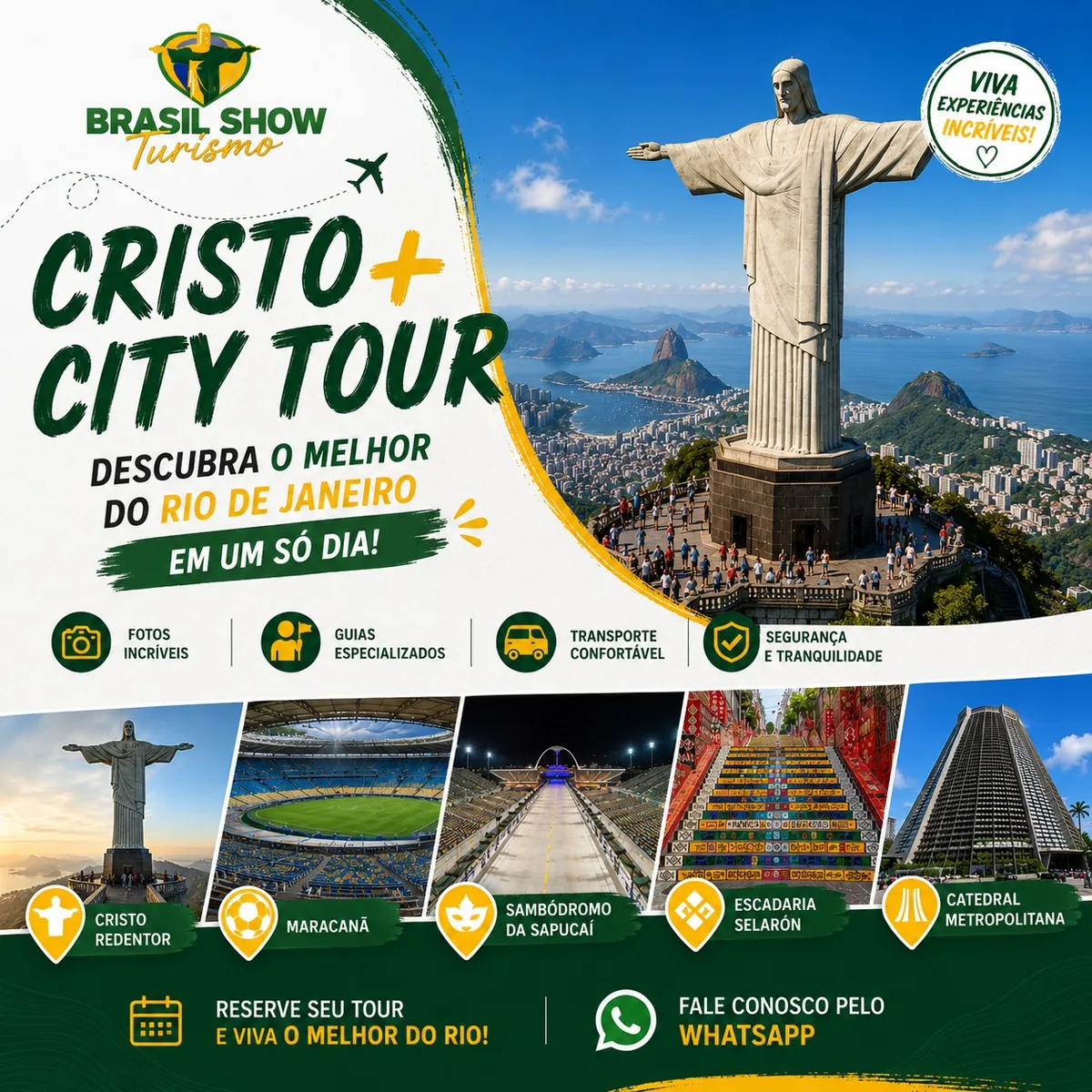 Cristo Redentor y City Tour