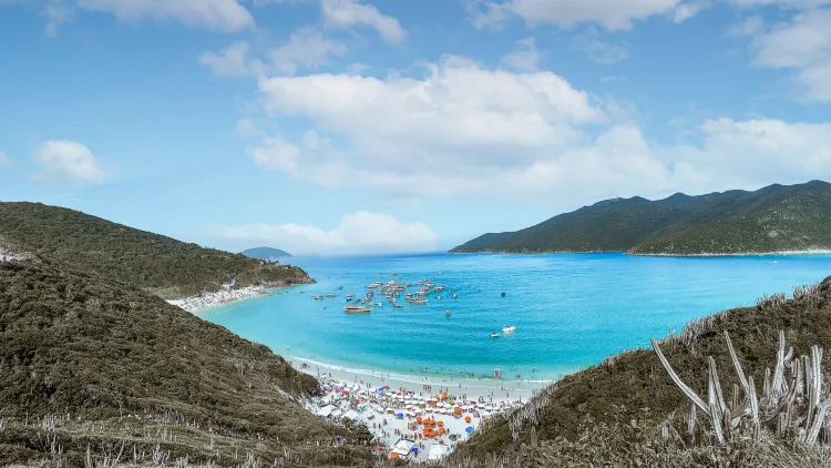 Praias paradisíacas em Arraial do Cabo