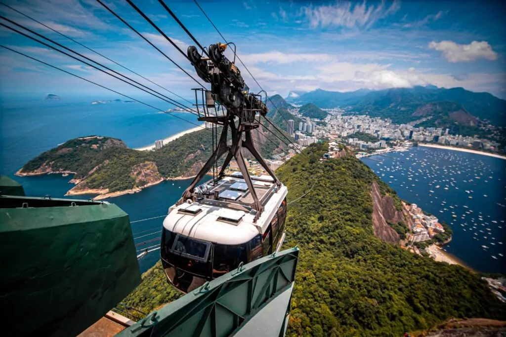 City Tour Rio de Janeiro Full Day. O Pão de Açúcar é segundo ponto turístico do Rio de Janeiro mais visitado