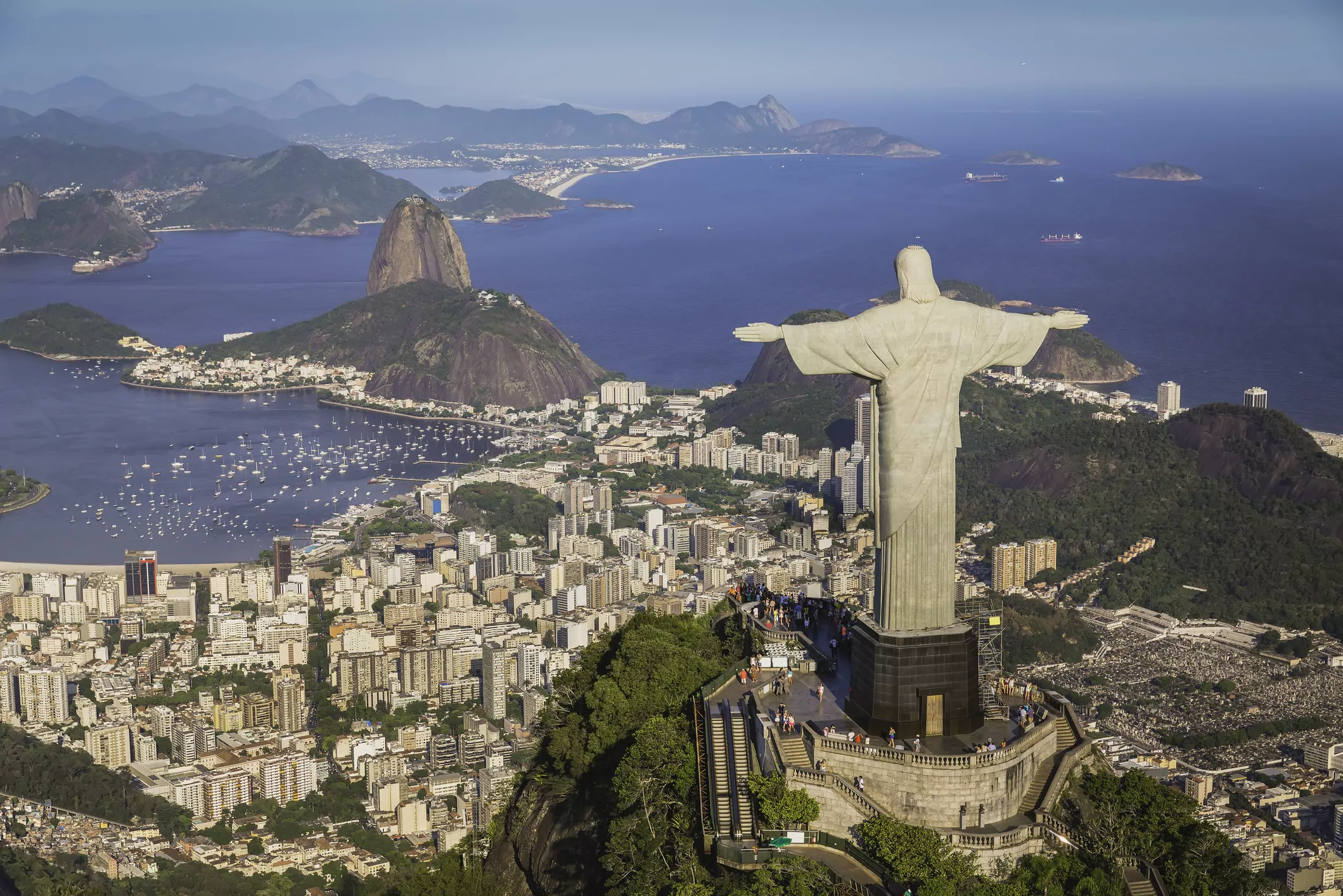 Cristo Redentor é o ponto turístico do Rio de Janeiro mais visitado