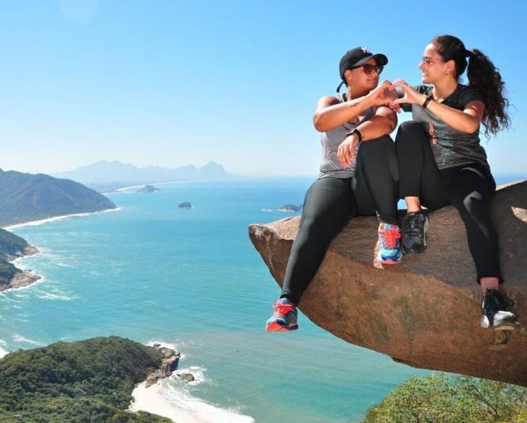 Visitar a Pedra do Telegrafo