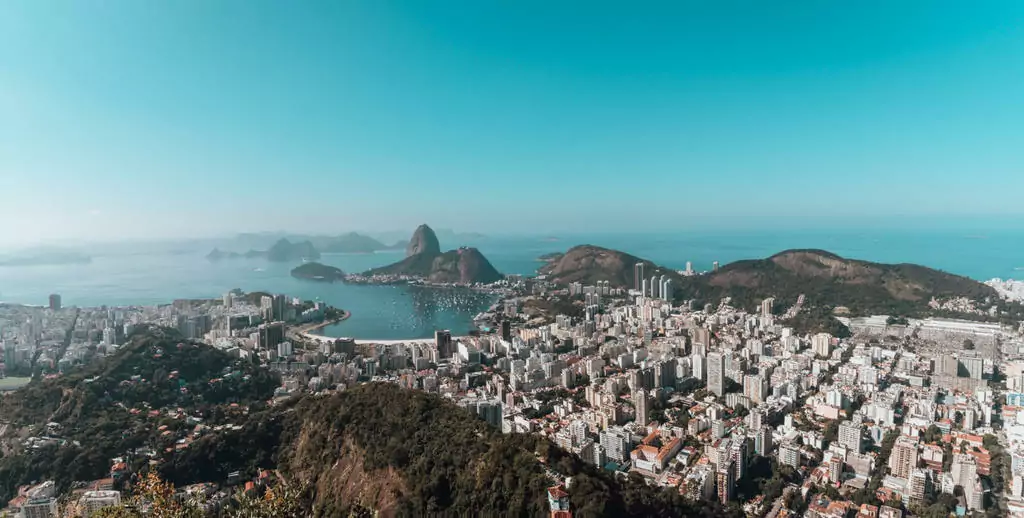 vista panorâmica passeio no Rio de Janeiro